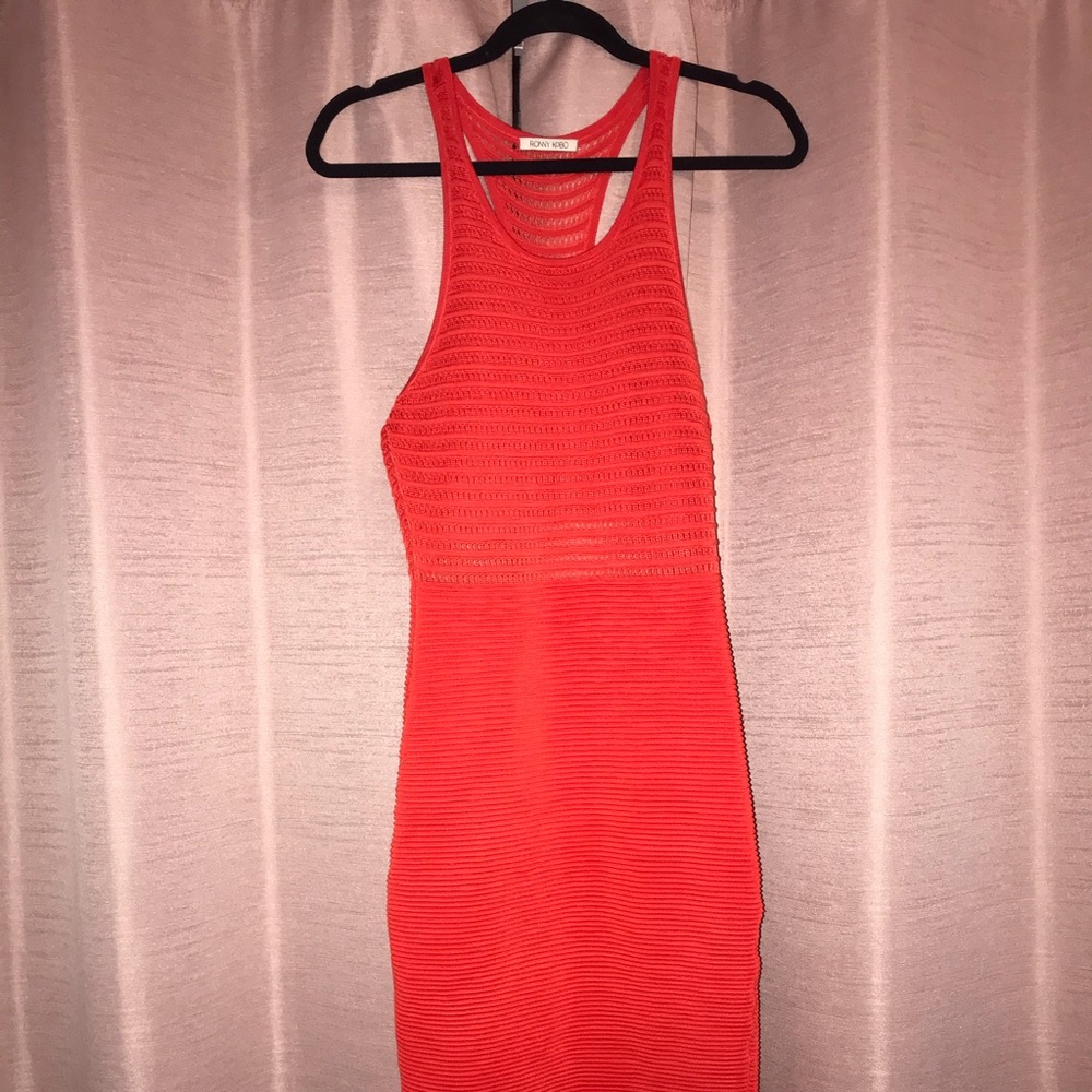 Ronny Kobo Maxi Bodycon Dress. Designer Luxe!